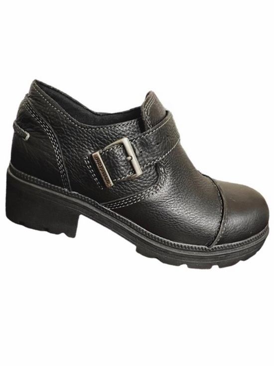 Harley-Davidson Shoes - Harley-Davidson vintage Tatum Leather Chunky Moto Shoes Loafers - NWOT Y2K